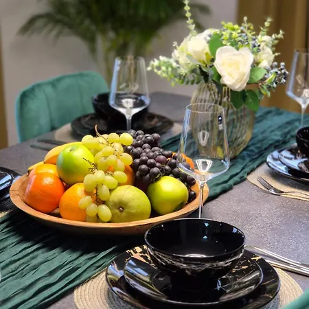 דירה Luxsuite Still Und Komfort 1 Balkon Grill Tv-75 Zoll