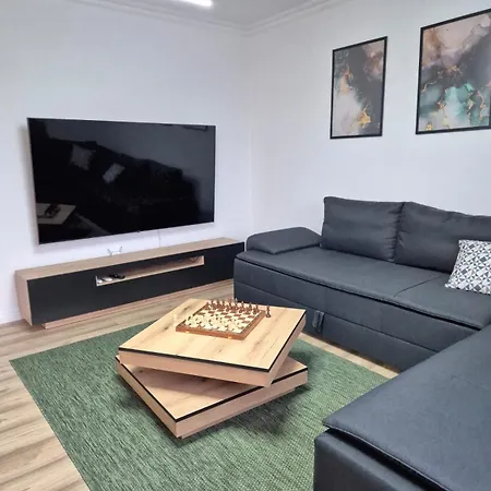 דירה Luxsuite Still Und Komfort 1 Balkon Grill Tv-75 Zoll דינסלאקן