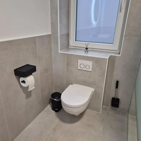 דירה Luxsuite Still Und Komfort 1 Balkon Grill Tv-75 Zoll