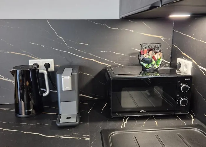 Luxsuite Still Und Komfort 1 Balkon Grill Tv-75 Zoll Apartamento *