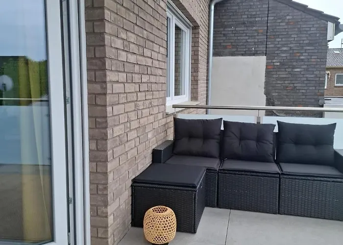 Apartamento Luxsuite Still Und Komfort 1 Balkon Grill Tv-75 Zoll Dinslaken