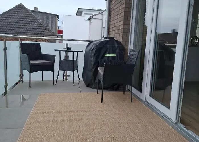 Apartamento Luxsuite Still Und Komfort 1 Balkon Grill Tv-75 Zoll Dinslaken
